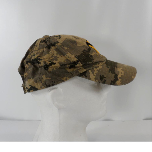 Army 1st Calvary Digital Camouflage Snapback Cap Hat Camo Military USA - Picture 5 of 6